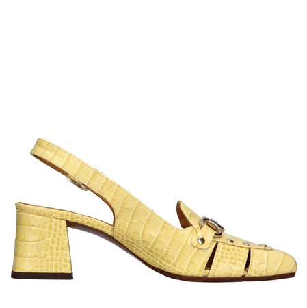 Chie Mihara Scarpe con Tacco Giallo da donna