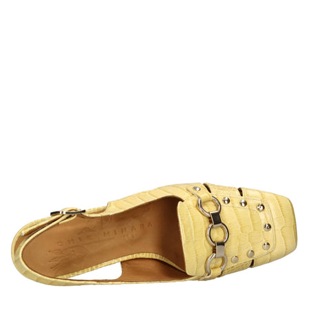 Chie Mihara Scarpe con Tacco Giallo da donna