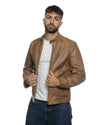 U010 - Giacca Uomo Cuoio in vera pelle