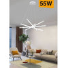 Lampadario Led Moderno 55w A Sospensione A Raggi Luce Fredda Calda Naturale A05-o