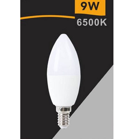 Lampadina Led E14 9w Candela Smd E14 820 Lumen Luce Calda Naturale Fredda C36-9w