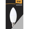 Lampadina Led E14 9w Candela Smd E14 820 Lumen Luce Calda Naturale Fredda C36-9w