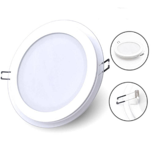 Pannello Led Slim Incasso Bordo In Vetro 18w Cct 3 Colorazione Di Luce P165e-t3c