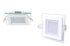 Pannello Led Slim Incasso Bordo In Vetro 6 W Cct 3 Colorazioni Di Luce P-75e-q3c