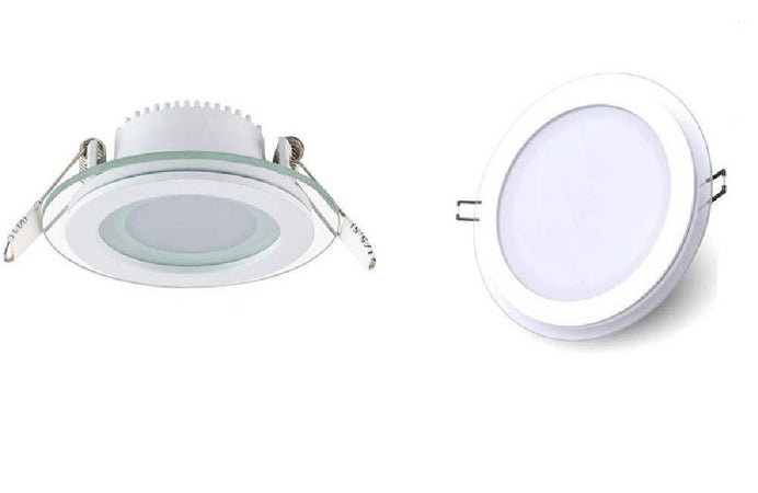 Pannello Led Slim Incasso Bordo In Vetro 6w Cct Tre Colorazioni Di Luce P75e-t3c