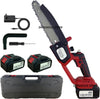 Mini Motosega 8 +10 Pollici 2 Batterie 48V 720M/min oliatore automatico manipola laterale caricatore accessori valigia