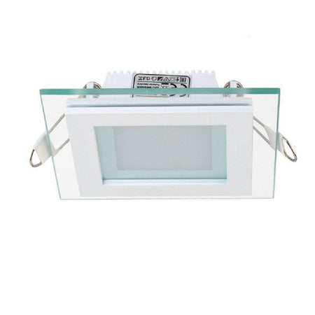 Pannello Led Slim Incasso Bordo In Vetro 9 W Cct Tre Colorazione Luce P-94e-q3c