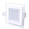 Pannello Led Slim Incasso Bordo In Vetro 9 W Cct Tre Colorazione Luce P-94e-q3c