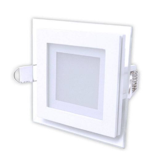 Pannello Led Slim Incasso Bordo In Vetro 9 W Cct Tre Colorazione Luce P-94e-q3c
