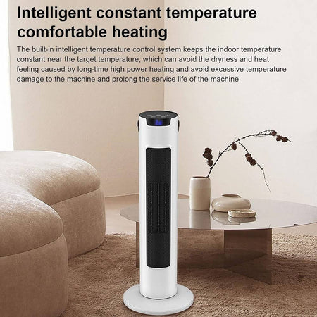 Termoventilatore Stufetta Elettrica Ceramico Caldo Oscillazione 60° 3 Modalità