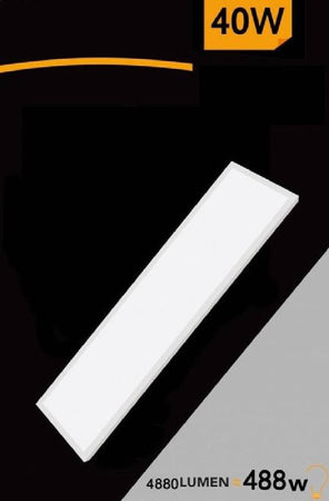 Plafoniera Soffitto 120x30cm Pannello Led 40w 3 Colorazioni Di Luce Lp120-40w-3c