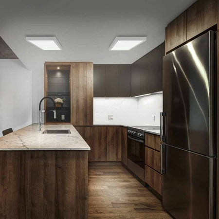 Plafoniera Soffitto 120x30cm Pannello Led 40w 3 Colorazioni Di Luce Lp120-40w-3c