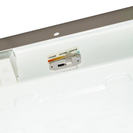 Plafoniera Soffitto 120x30cm Pannello Led 40w 3 Colorazioni Di Luce Lp120-40w-3c