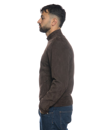 U010 - Giacca Uomo Nabuk in vera pelle