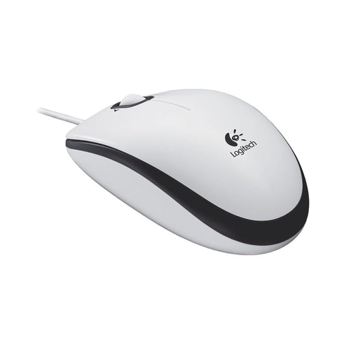 MOUSE LOGITECH B100 - USB WHITE 910-003360