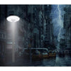 LAMPIONE SOLARE LED UFO 5000W FARO LUCE SENSORE CREPUSCOLARE E MOVIMENTO IP66 LM