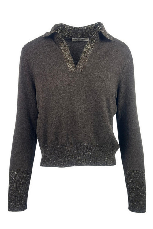 la Fileria Maglie Marrone da donna