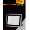 Faretto Led Faro 100w 9000 Lm Ip65 Grigio Luce Calda Fredda Naturale Ek02-100w-g