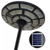 LAMPIONE SOLARE LED UFO 5000W FARO LUCE SENSORE CREPUSCOLARE E MOVIMENTO IP66 LM