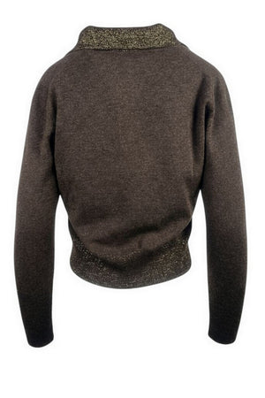 la Fileria Maglie Marrone da donna