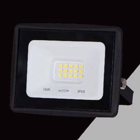 Faretto Led Faro 10 Watt 900 Lm Ip65 Nero Luce Fredda Naturale Calda Ek02-10w-n
