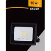 Faretto Led Faro 10 Watt 900 Lm Ip65 Nero Luce Fredda Naturale Calda Ek02-10w-n