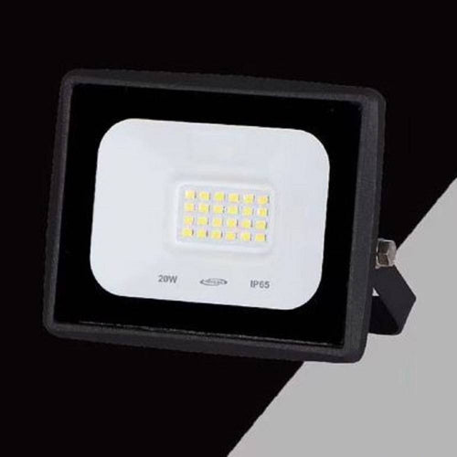 Faretto Led Faro 20 Watt 1800 Lm Ip65 Nero Luce Fredda Calda Naturale Ek02-20w-n