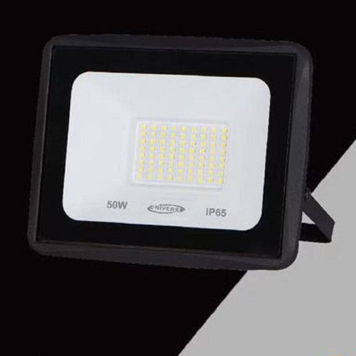 Faretto Led Faro 50 Watt 4500 Lm Ip65 Nero Luce Calda Fredda Naturale Ek02-50w-n