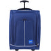 Trolley Frigo da Viaggio Morbido con Ruote e Isolamento Termico 35x20H50 cm Blu