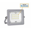 Faro Led 10 W Ultra Slim Grigio Esterno Ip65 Luce Fredda Naturale Calda Fs10w-g
