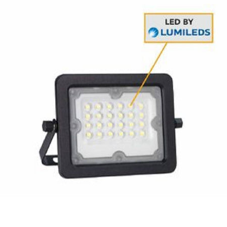 Faretto Led Proiettore Slim Esterno Nero 20w Ip65 Luce 4000k 6500k 3000k Fs20w-n