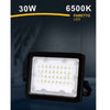 Faro Faretto Led Proiettore Esterno Nero 30w Ip65 Luce 6500k 4000k 3000k Fs30w-n