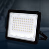 Faro Led 50 W Faretto Ultra Slim Nero Esterno Luce Naturale Calda Fredda Fs50w-n