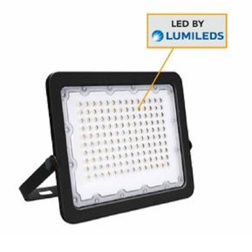 Faro Led 100w Faretto Ultra Slim Esterno Nero Ip65 Luce 6500k 4000k 3000k Fs100w-n
