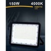 Faro Led 150 Watt Proiettore Esterno Ip65 Nero Luce 3000k 6500k 4000k Fs150w-n