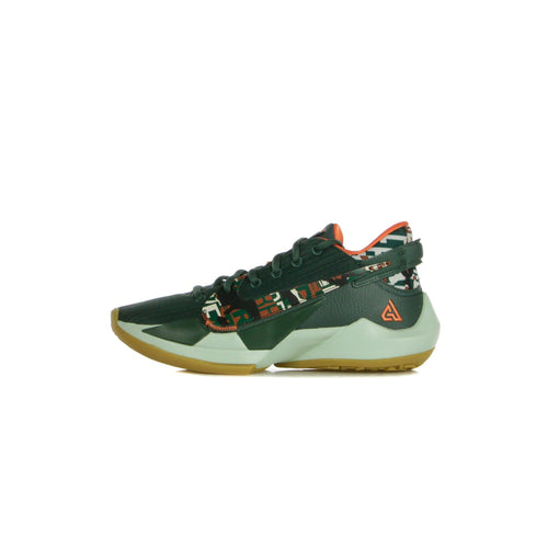 NIKE NBA Scarpa Bassa Uomo Zoom Freak 2 Vintage Green/pistachio Frost/camellia da uomo