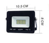 Faro Led Ultra Slim Proiettore Luce 4000k 6500k 3000k Scocca Nera 10watt F10w-n1
