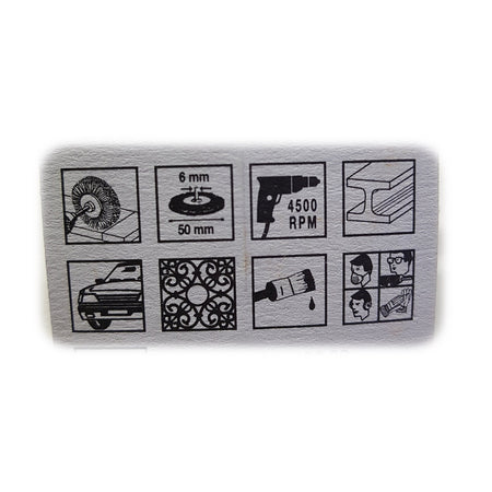 Spazzola circolare per sverniciare