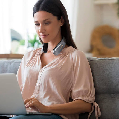 Scaldacollo Scalda Collo Mani Regolabile Portatile Ricaricabile A Batterie Copri