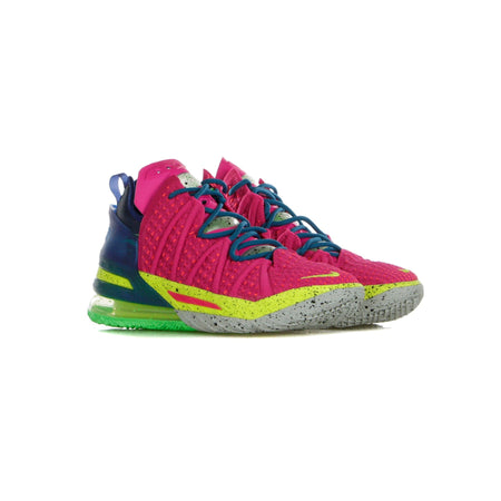NIKE NBA Scarpa Alta Uomo Lebron Xviii "los Angeles By Night" Pink Prime/multicolor/blue Void da uomo