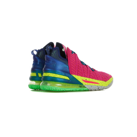 NIKE NBA Scarpa Alta Uomo Lebron Xviii "los Angeles By Night" Pink Prime/multicolor/blue Void da uomo