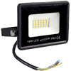 Faro Led Ultra Slim Proiettore Luce 4000k 6500k 3000k Scocca Nera 10watt F10w-n1