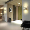 Applique Da Parete In Gesso Tondo Up E Down Verniciabile Contemporanee G9 Gs-e42