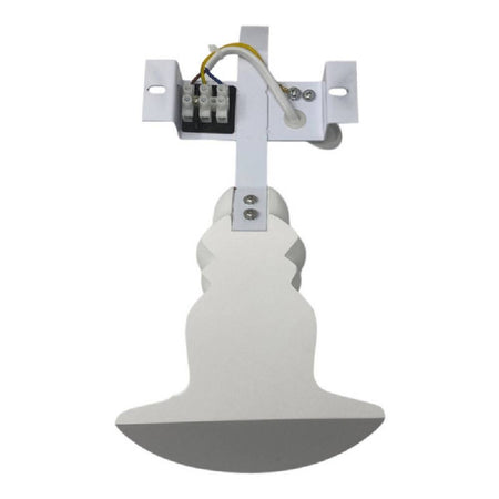 Applique In Gesso A Forma Lume A Parete Verniciabile Lumetto Attacco E14 Gs-e84