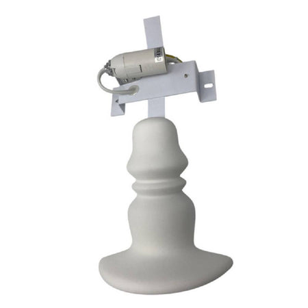 Applique In Gesso A Forma Lume A Parete Verniciabile Lumetto Attacco E14 Gs-e84