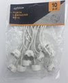 Kit 10 Pezzi Portalampada In Ceramica Per Faretti Attacco Mr16 Gu5.3 12v Yl106-10