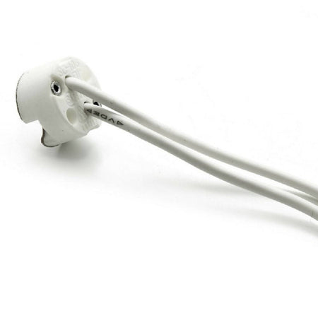 Kit 10 Pezzi Portalampada In Ceramica Per Faretti Attacco Mr16 Gu5.3 12v Yl106-10