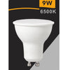 Faretto Lampadina Led 9 Watt Gu10 Luce Calda Naturale Fredda Opaco 220° Gu10-9w
