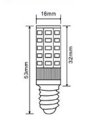 Lampadina Led E14 3.5 Watt Luce Naturale 4000k Calda 3000k Fredda 6500k E14-11