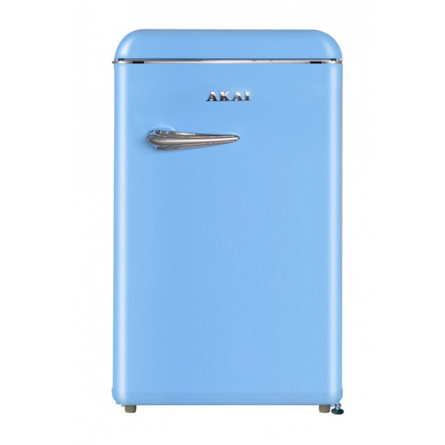 Frigorifero Monoporta Retrò Vintage F 130 Litri Congelatore Blu CLASS130KBL Akai